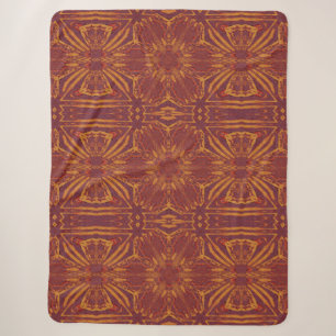 Fire of Itzpapalotl 141 Sherpa Blanket
