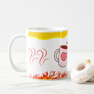 Fire of Love – Romantic Quote Mug for Couples
