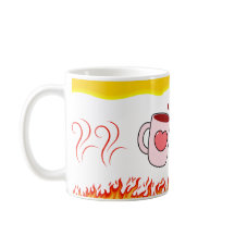 Fire of Love – Romantic Quote Mug for Couples