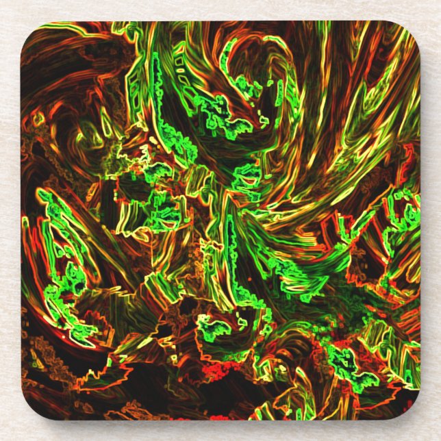 Fire of moon coaster (Front)