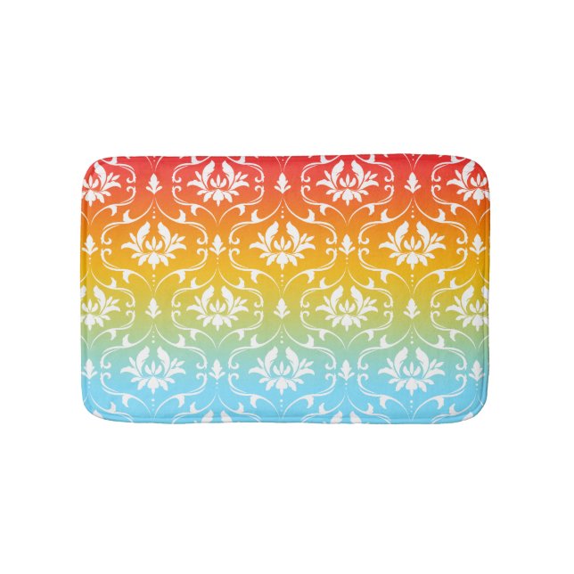 Fire Ombre Bath Mat (Front)