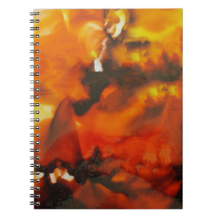 Fire on Glass Notebook