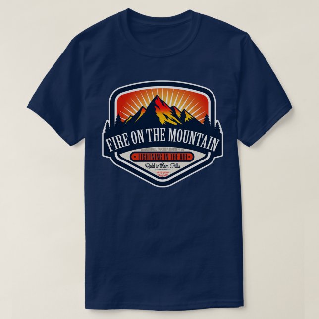 Fire on the Mountain by the Marshall Tucker Band T-Shirt (Design Front)