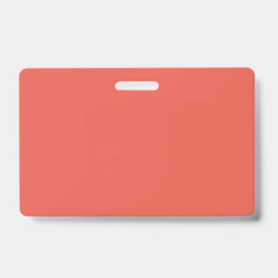 Fire Opal Custom Event Badge ID Badge