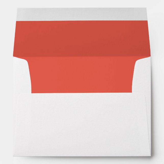 Fire Opal Envelope Liner Accent – Customisable (Back (Bottom))
