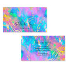  fire opal stone business card