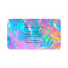  fire opal stone business card