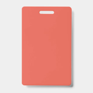 Fire Opal Vertical Event Badge – Customisable ID Badge