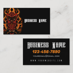 Fire Owl Business Card