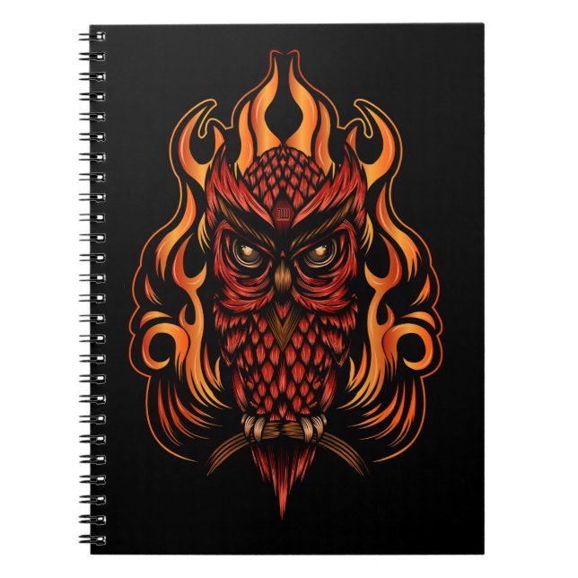 Fire Owl Notebook (Front)