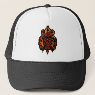 Fire Owl Trucker Hat