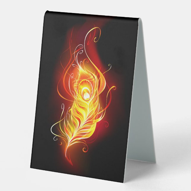 Fire Peacock Feather (Front)