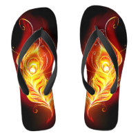 Fire Peacock Feather