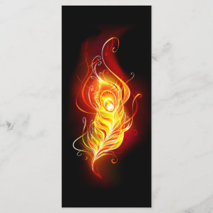 Fire Peacock Feather Menu
