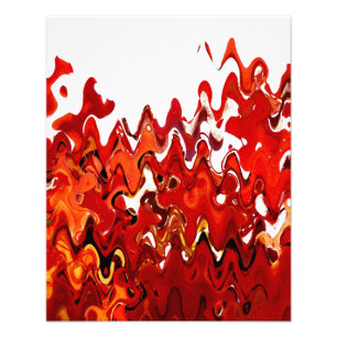 FIRE PHOTO PRINT