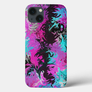 Fire Pink and Blue Samsung Galaxy Note 4 Case