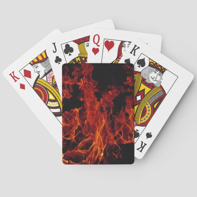 Fire Playing Cards (Back)