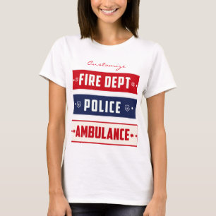 Fire Police Ambulance Thunder_Cove T-Shirt