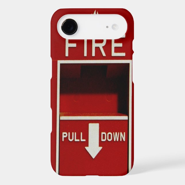 Fire Pull Station iPhone 7 case (Back)