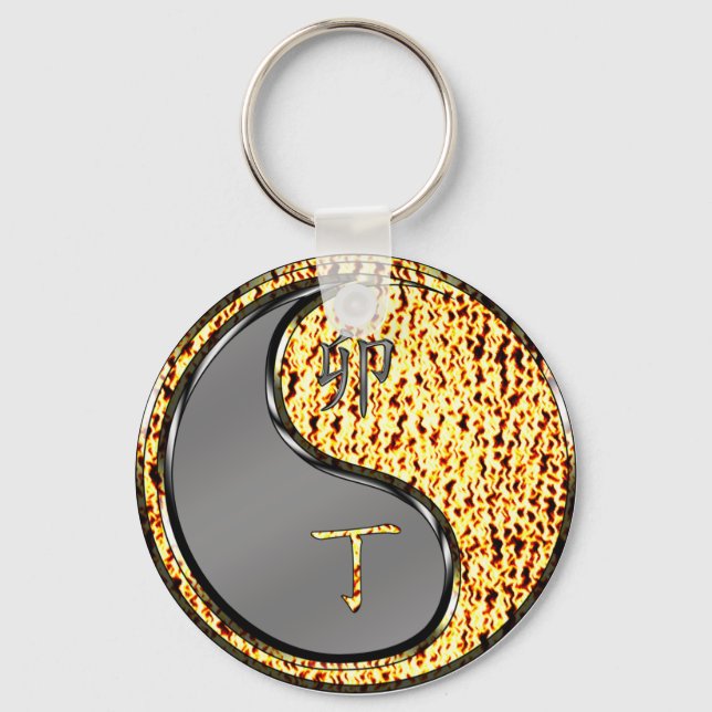 Fire Rabbit Key Ring (Back)