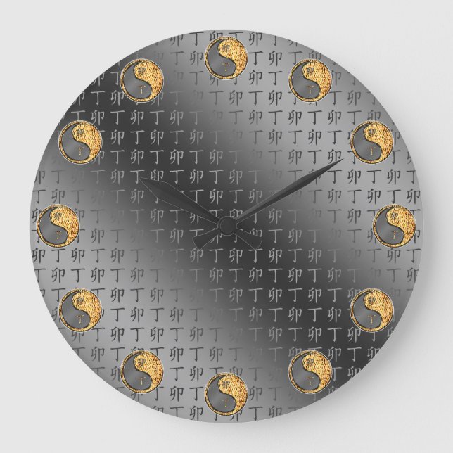 Fire Rabbit Large Clock (Front)