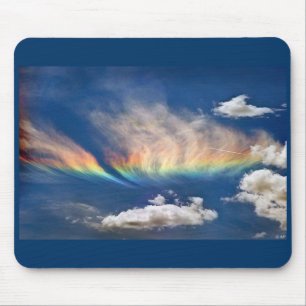 Fire Rainbow Mousepad