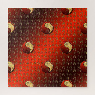 Fire Rat Duvet Cover Jigsaw Puzzle