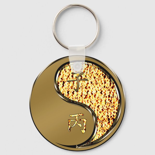 Fire Rat Key Ring (Front)