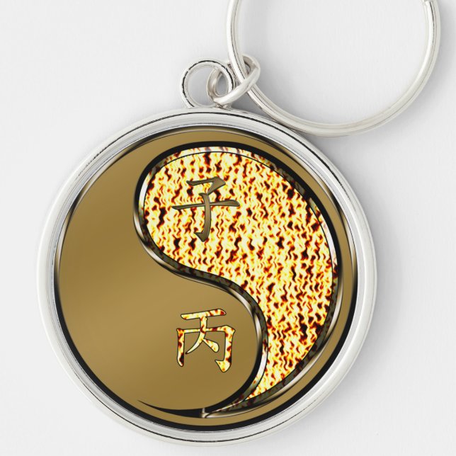 Fire Rat Key Ring (Front)