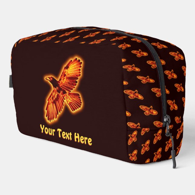 Fire Raven Dopp Kit (Right Corner)