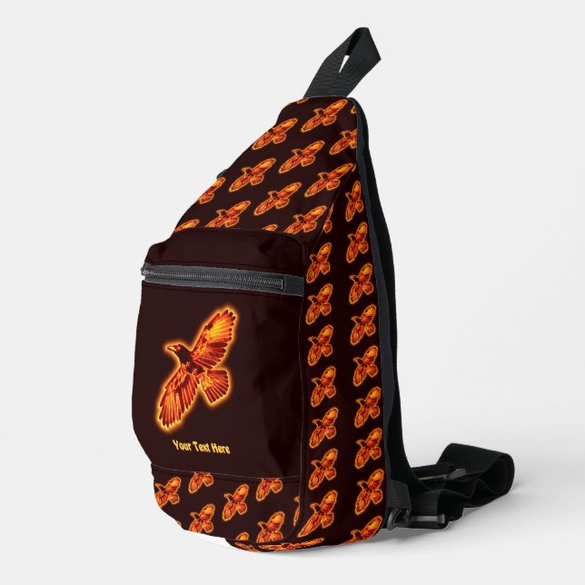Fire Raven Sling Bag (Right Corner)