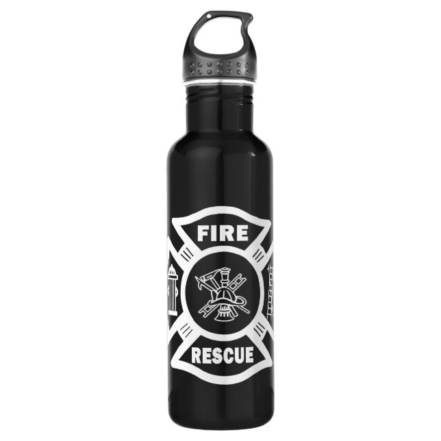 Fire Rescue 710 Ml Water Bottle (Front)