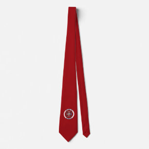 Fire Rescue Maltese Cross Custom Necktie