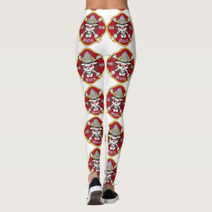 Fire Rescue Medic Maltese Leggings