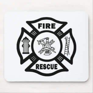 Fire Rescue Mouse Mat