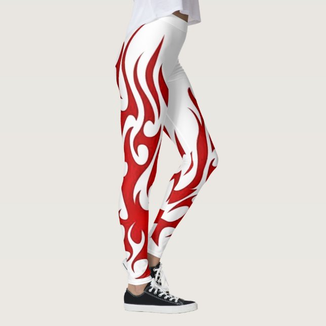 "Fire Run" Leggings (Right)