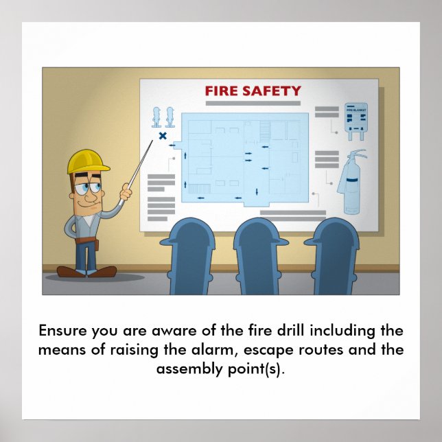 Fire Safety 01 Poster (Front)