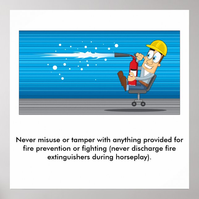 Fire Safety 04 Poster (Front)