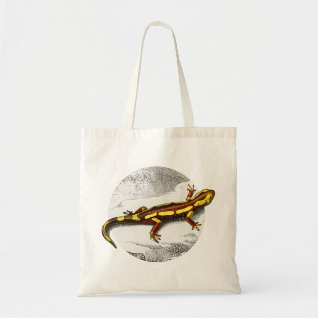 Fire Salamander - Salamandra Tote Bag (Front)
