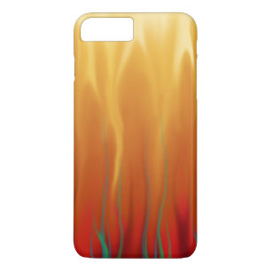 Fire - Simulated Flames Abstract Art iPhone 8 Plus/7 Plus Case