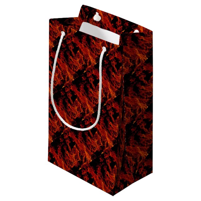 Fire Small Gift Bag (Front Angled)