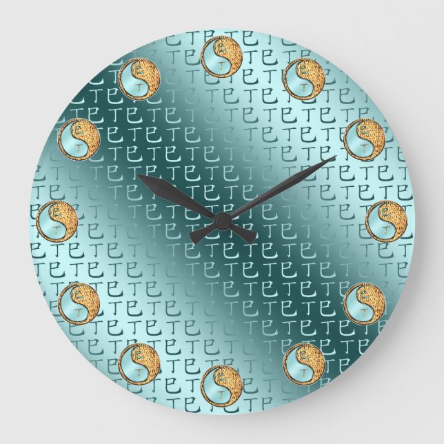 Fire Snake Large Clock (Front)