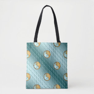 Fire Snake Tote Bag
