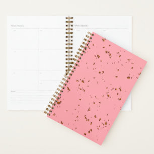 Fire Sparks Overlay Your Photo Blush Pink Planner