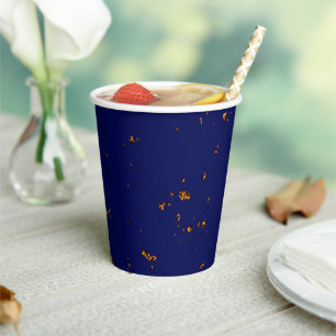 Fire Sparks Overlay Your Photo Bonfire Ashes Blue Paper Cups