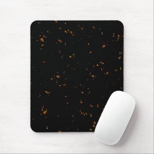 Fire Sparks Overlay Your Photo Burning Ashes Black Mouse Mat