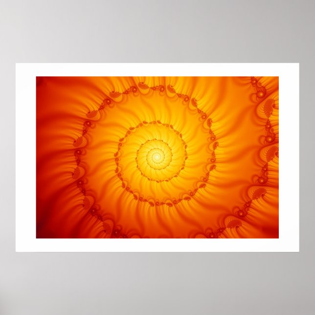 Fire Spiral Poster (Front)