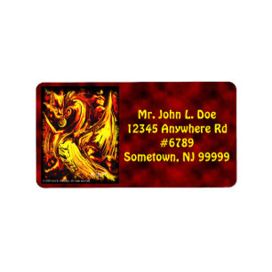 Fire Spirit Address Label