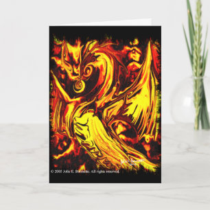 Fire Spirit Greeting Card