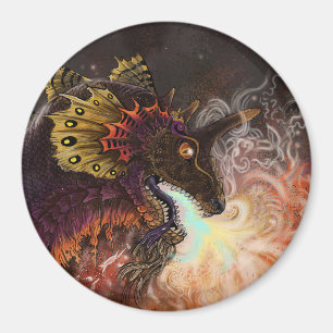 Fire Spitter Dragon Magnet